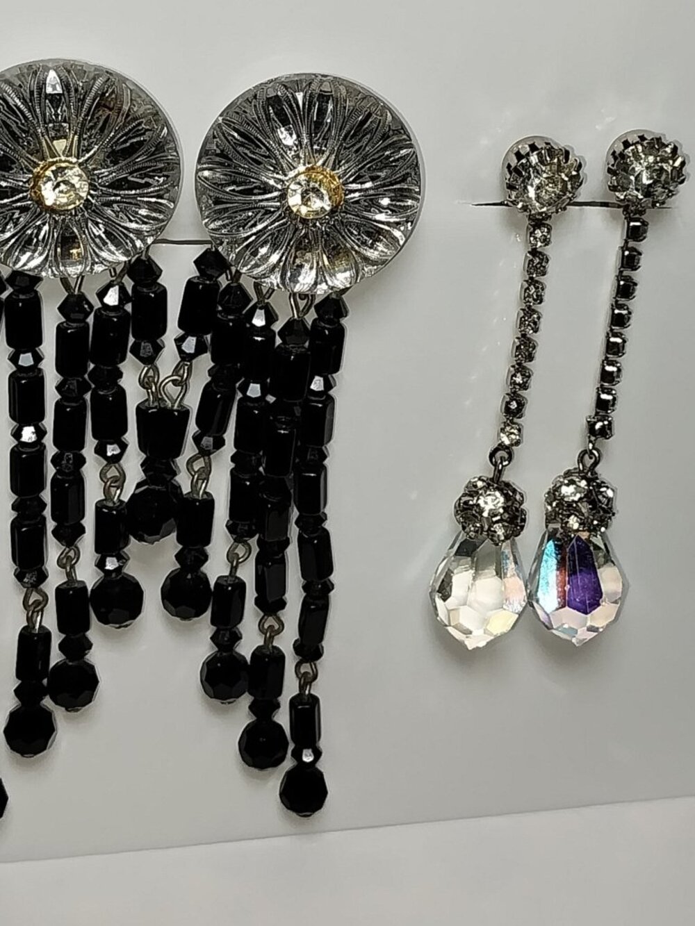 Vintage Clip-on Earrings 2 Pairs